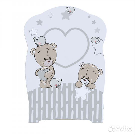 Кровать детская до 3 лет маятник с ящиком