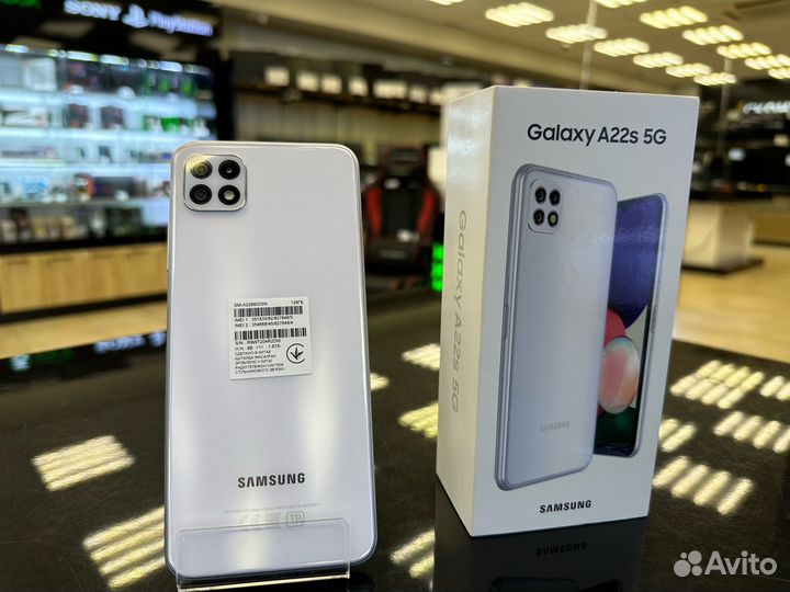 New Смартфон Samsung Galaxy A22s 5G 4/128Gb White