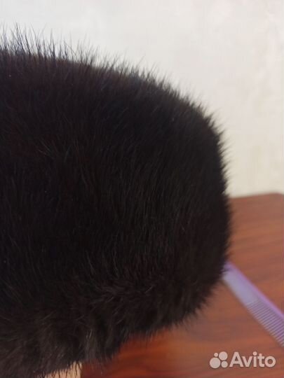 Норковая шапка ушанка