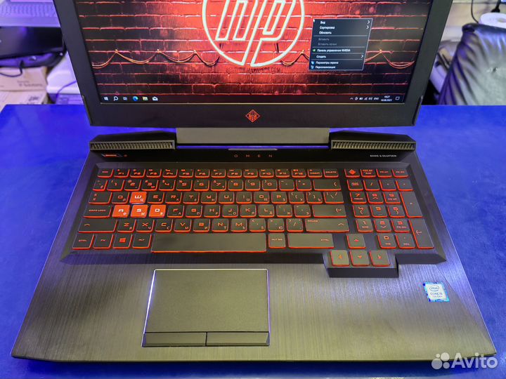 Игровой ноутбук HP omen Intel i5 nVidia GTX