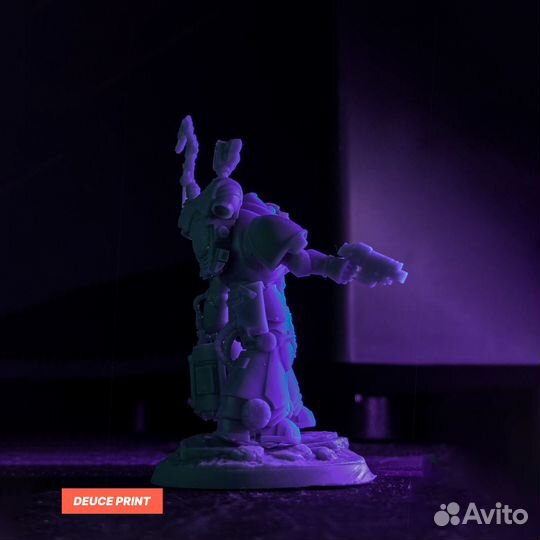 Миниатюра 3D Warhammer 40k Apothecary Biologis