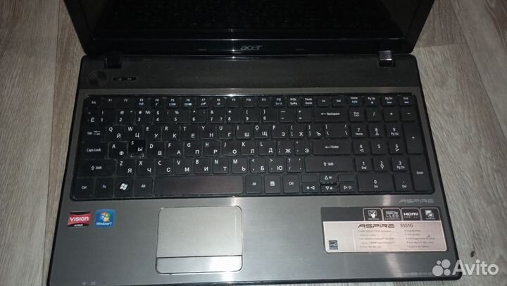 Ноутбук на запчасти