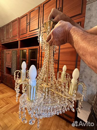 Люстра хрустальная новая Preciosa