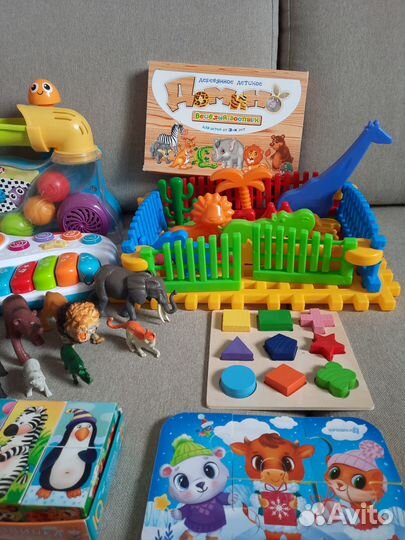Детские игрушки, развивающие игрушки пакетом