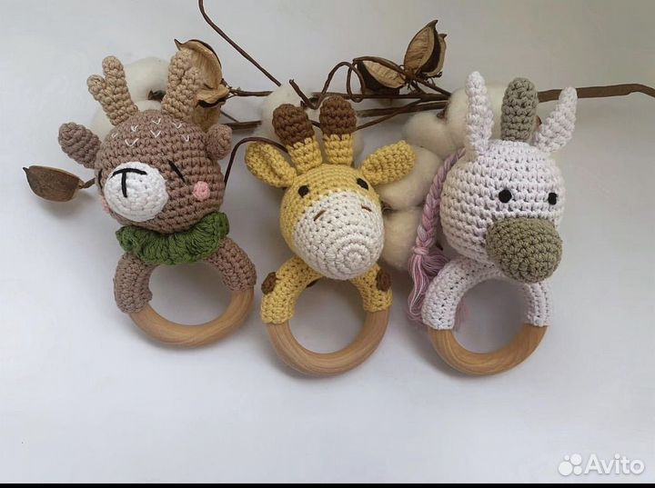 Новые Прорезыватели грызунки погремушки