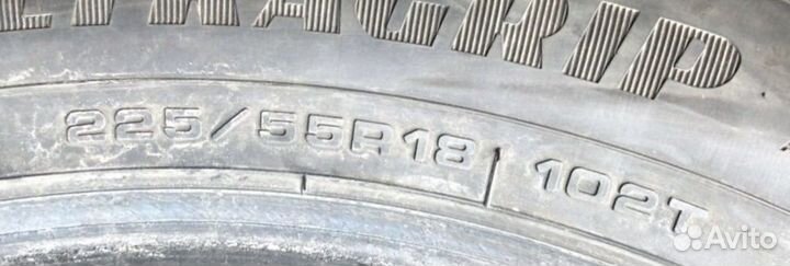 Goodyear UltraGrip Ice Arctic SUV 225/55 R18