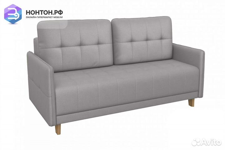 Диван пантограф Оксфорд серый