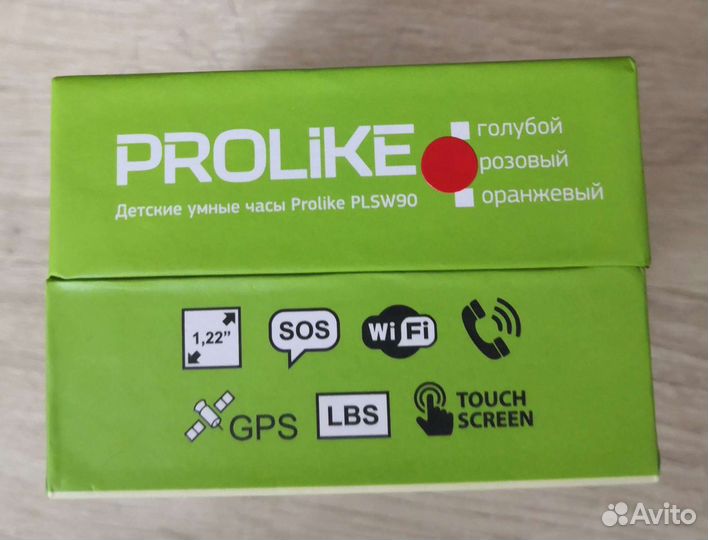 Детские часы с GPS Prolike plsw90