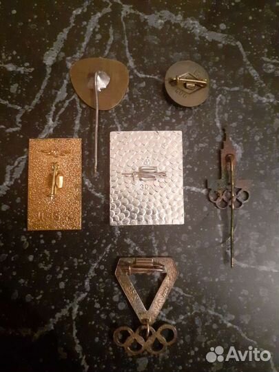 Олимпиада-80. Олимпий мишка. Значки СССР