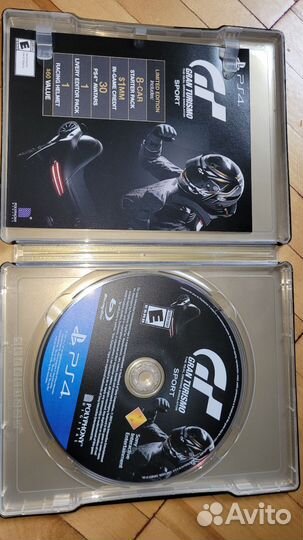 Gran turismo sport ps4 steelbook