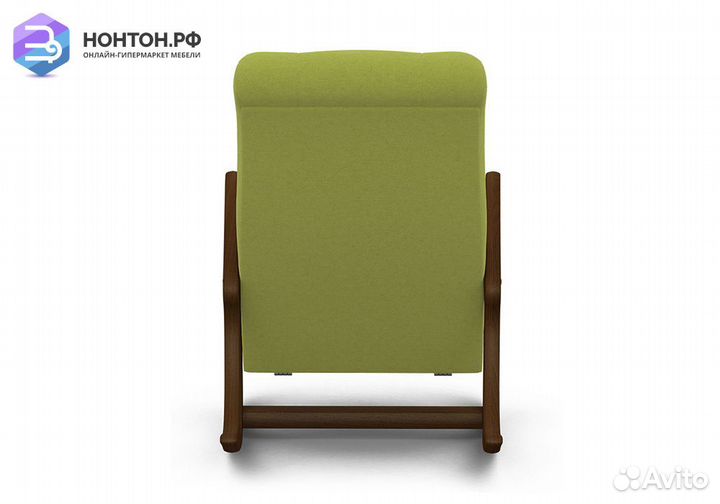 Кресло-качалка оливковое