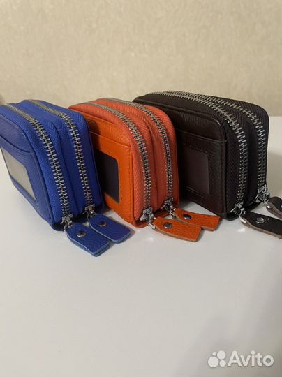 Кошелек,визитница. Натуральная кожа