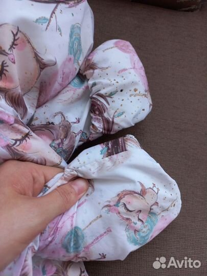 Конверт на выписку зимний для девочки