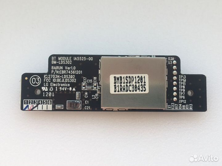 Плата bluetooth EBR74561201 LG 55LM660T