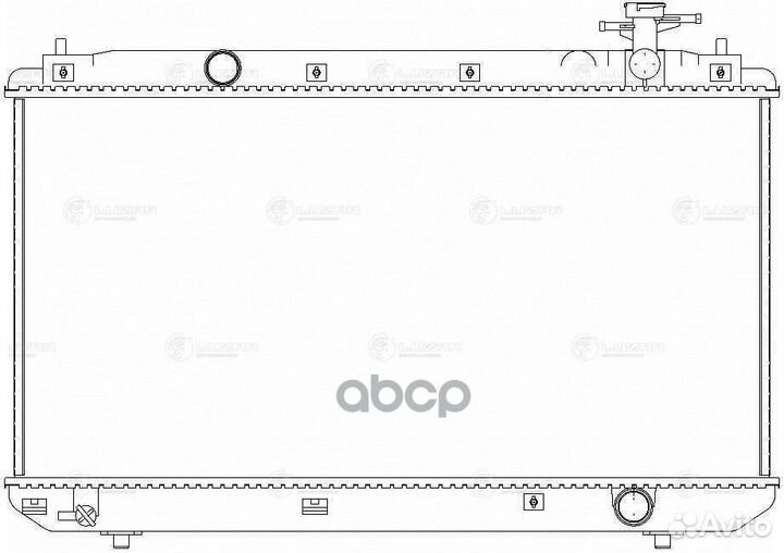 Радиатор охл. LRc 3004 luzar