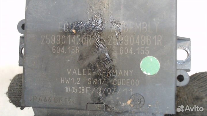 Блок управления парктрониками Renault Koleos, 2008