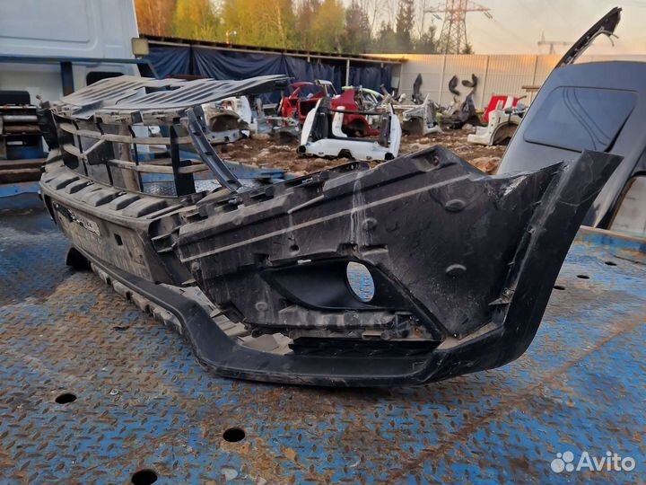 Передний бампер лада веста