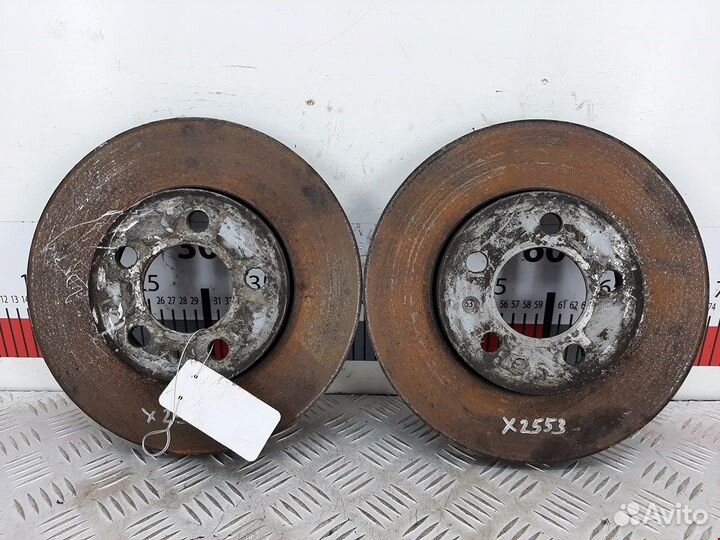 Диск тормозной передний для Volkswagen Golf 4