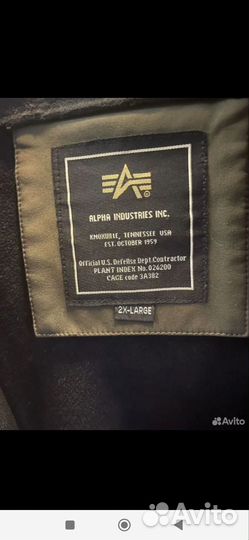 Куртка alpha industries