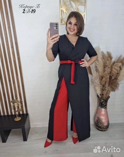 Женский комбинезон больших размеров