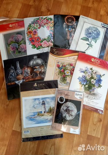 Набор для вышивания крестом. Вышивка крестиком