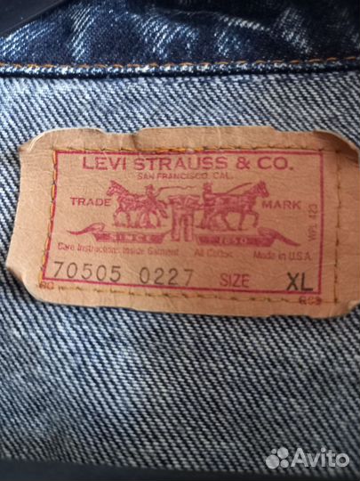 Куртка мужская Levi's, оригинал, XL, спенсер