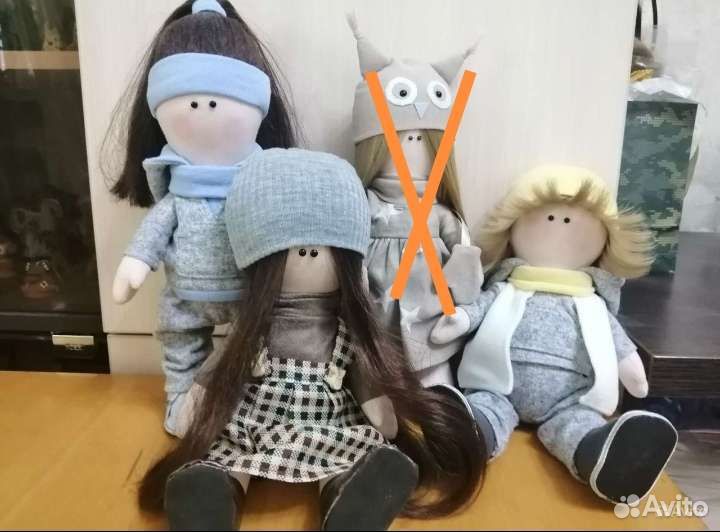 Текстильная интерьерная кукла