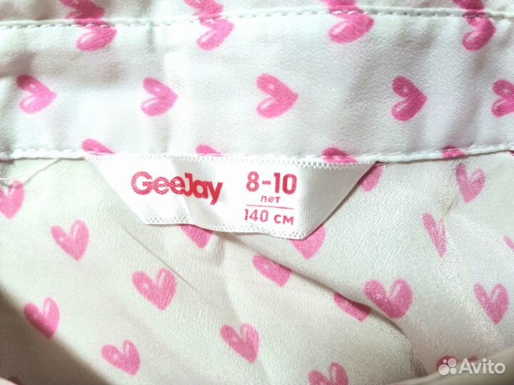 Блузка блуза рубашка школьная для девочки