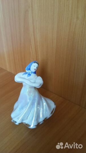 СССР 1960е Плясунья Дулево клеймо статуэтка фарфор