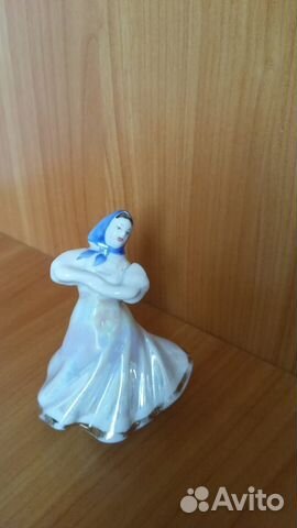 СССР 1960е Плясунья Дулево клеймо статуэтка фарфор