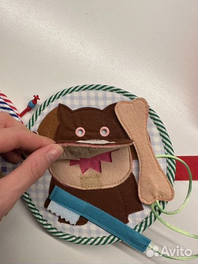 Книга игрушка из фетра