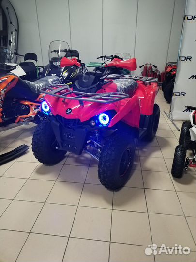 Квадроцикл Mikilon Hammer 200L Pro, красный