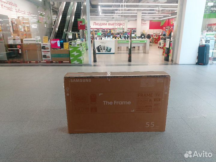 Samsung The Frame QE55LS03tauxru qled дизайнерский