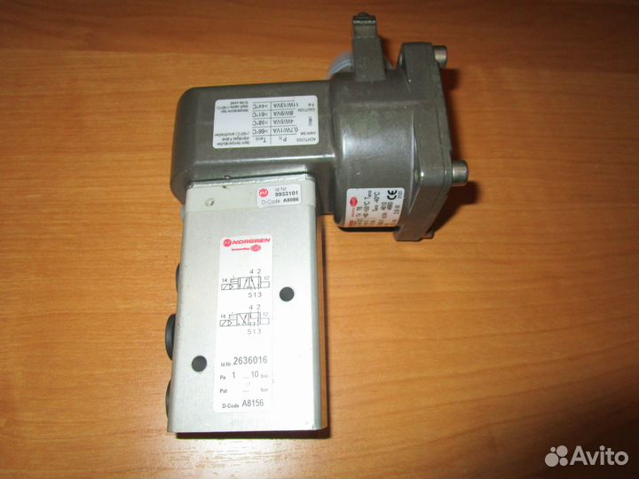 Пневмораспределитель Norgren 2636016 D-code A8156