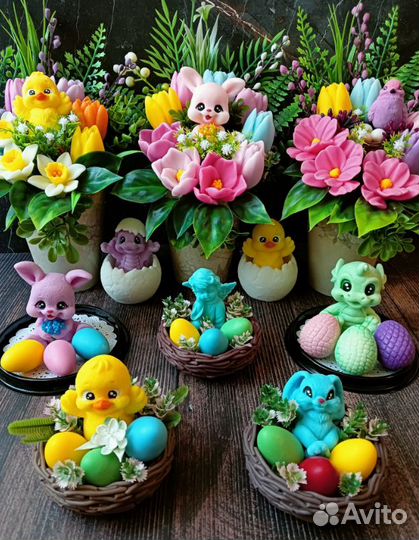 Мыло ручной работы сувениры на пасху