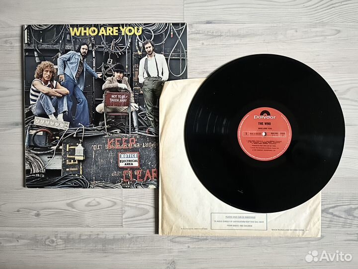 Винил The Who – Who Are You LP UK 1978