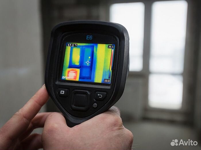 Обследование тепловизором, утепление