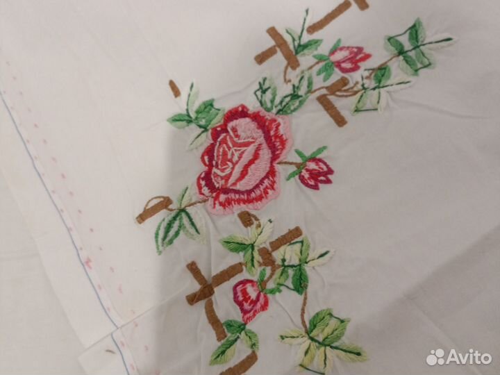 Скатерть старинная Вологда 120 см Х 88см