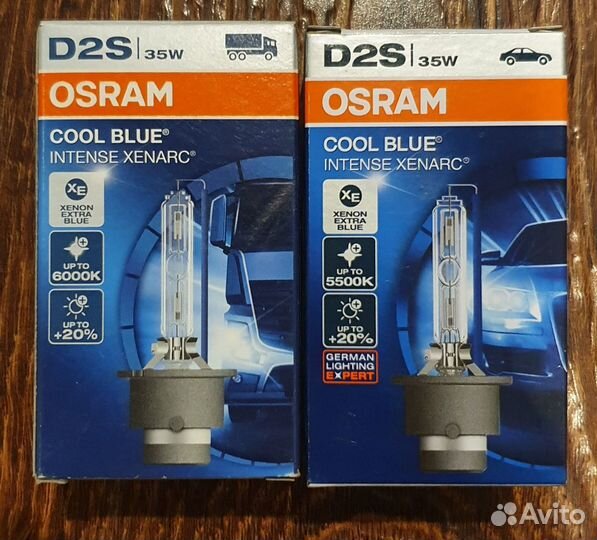 Ксеноновые лампы d2s philips и osram