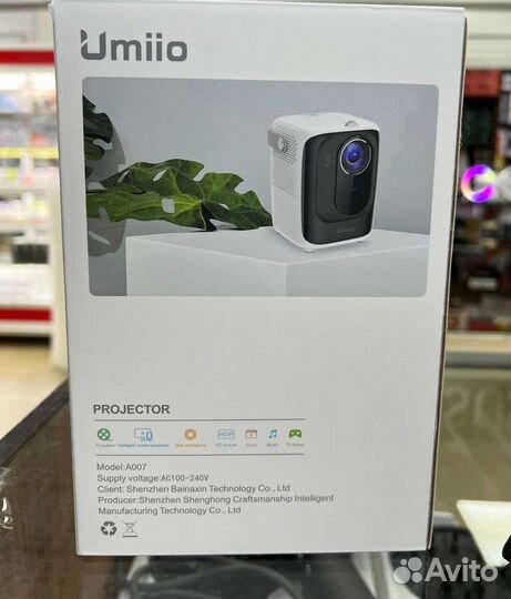 Мини проектор umiio pro