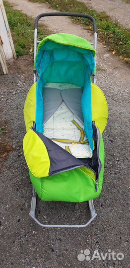 Детские зимние санки