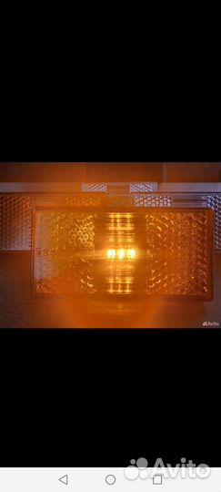 Фонарь габаритный боковой, жёлтый LED