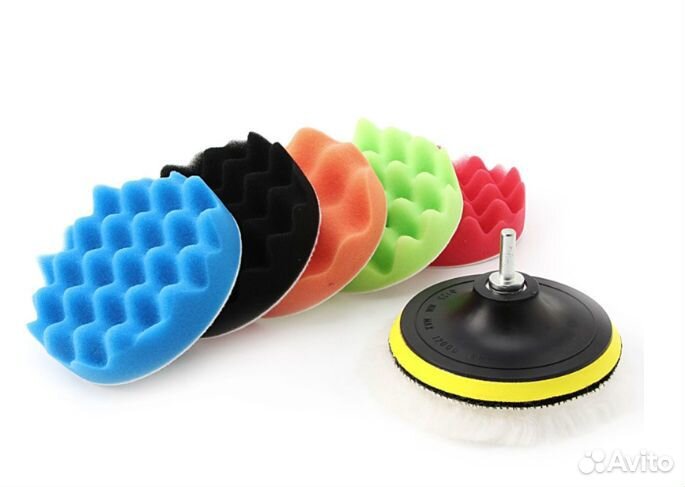 Круги для полировки с тарелкой