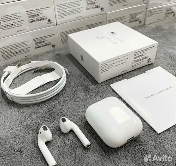 Airpods 2 (ростест + гарантия)