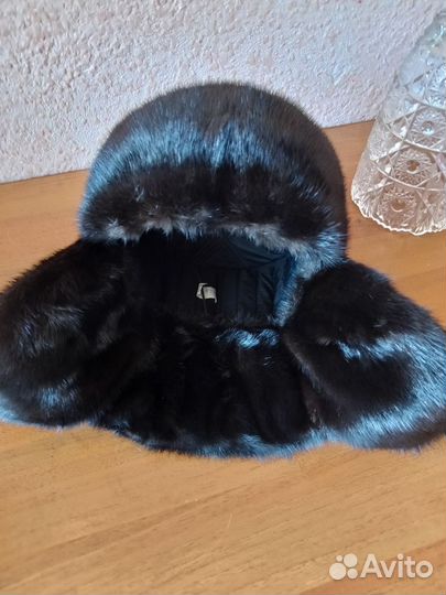 Норковая шапка мужская