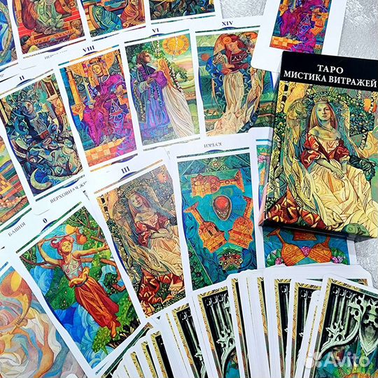 Карты таро мистика витражей