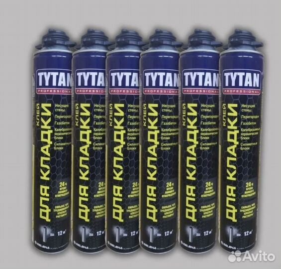 Titan клей пена для коадки блоков