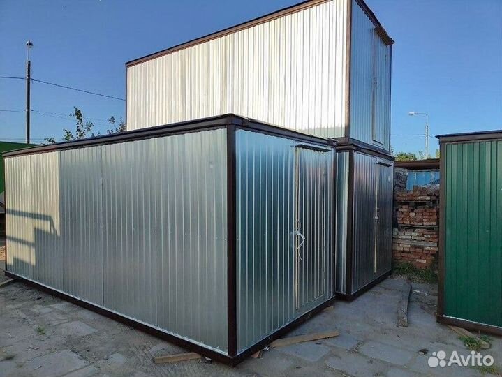 Вагончик с надежной крышей