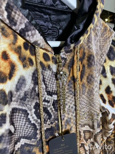 Бархатный костюм леопард