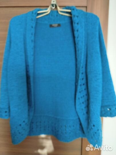 Кардиган женский 52 54 теплый